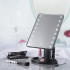 Дзеркало для макіяжу з 16 LED підсвічуванням Mirror White, Дзеркало зі світлом для макіяжу. Колір: чорний Дзеркало для макіяжу з 16 LED підсвічуванням Mirror White, Дзеркало зі світлом для макіяжу. Колір: чорний