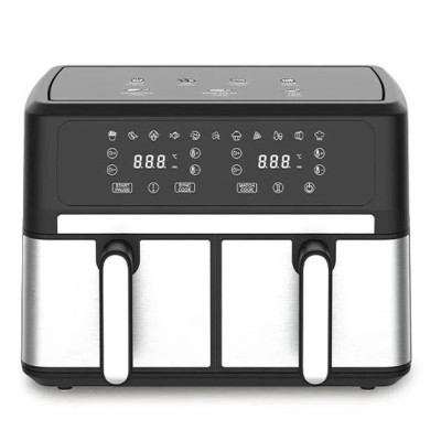 Аерофритюрниця Sokany SK-10041 Air Fryer безмасляного приготування сенсорне керування 8л 1800Вт Аерофритюрниця Sokany SK-10041 Air Fryer безмасляного приготування сенсорне керування 8л 1800Вт