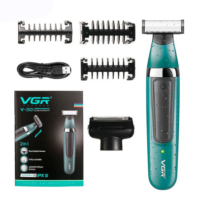 Електробритва VGR V-393 Shaver професійна водонепроникна, чоловіча машинка для гоління Електробритва VGR V-393 Shaver професійна водонепроникна, чоловіча машинка для гоління