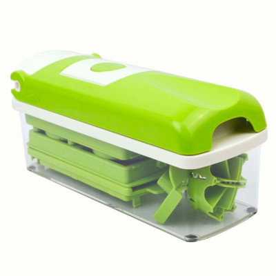 Терка Nicer Dicer PLUS овочерізка універсальна терка ручна овочерізка мультислайсер кухонна овочерізка 