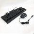 Клавіатура+мишка UKC з LED підсвічуванням від USB M-710, клавіатура ігрова з підсвічуванням та мишкою 