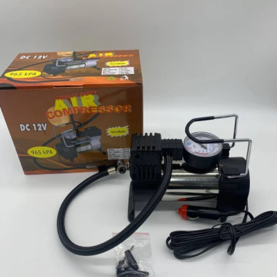 Компресор автомобільний 12V з манометром та швидким накачуванням 