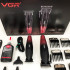 Професійний набір для стрижки волосся VGR V-640 акумуляторний Barber Combo PREMIUM. Колір: червоний Професійний набір для стрижки волосся VGR V-640 акумуляторний Barber Combo PREMIUM. Колір: червоний